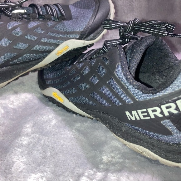 Merrell Trail Glove 4 Barefoot Vibram Lace Up Trail Running Shoes Outdoors 5.5 - Picture 10 of 13
